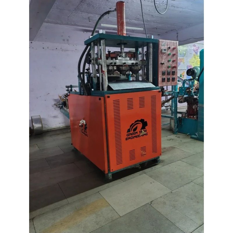 High Speed Paper Thali Making Machine